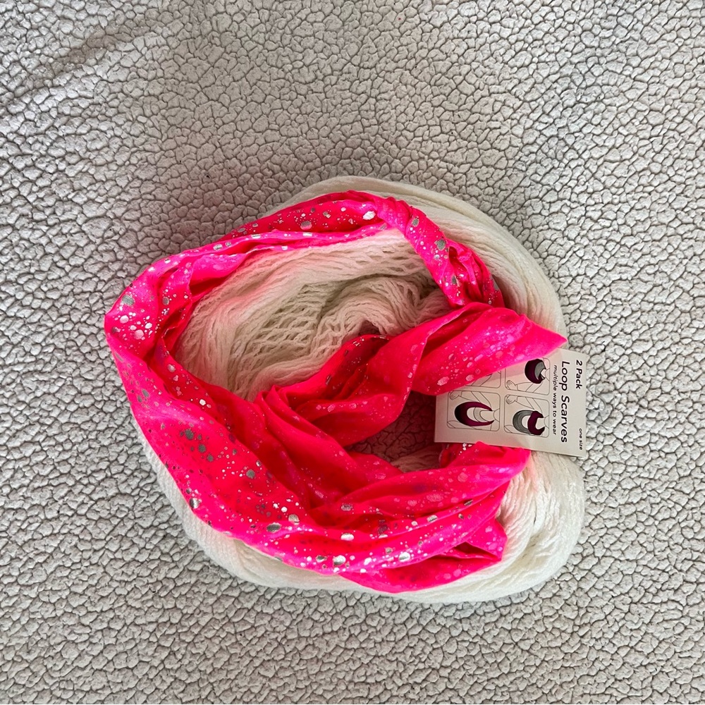 Girls infinity scarf - NEW